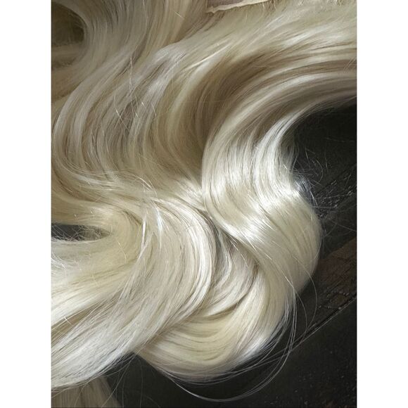 #613 26 Inch blonde Body Wave Lace Front Wig Human Hair - Picture 6 of 8